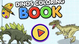 Dinos Coloring Book game cover