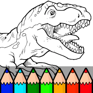 Dinos Coloring Book Thumbnail