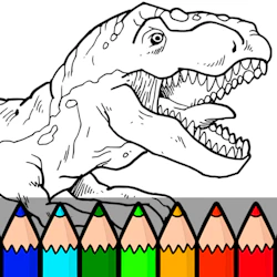 Dinos Coloring Book