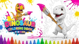 Dinosaur Coloring Book for Kids