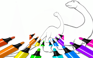 Dinosaur Coloring Pages Kids game cover