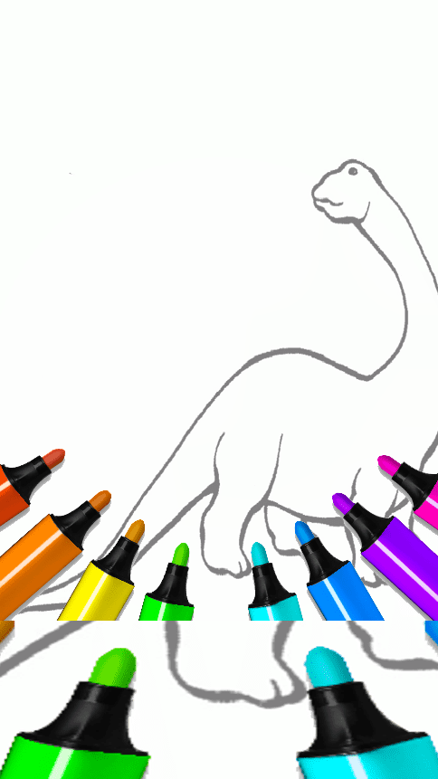 Dinosaur Coloring Pages Kids