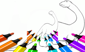 Dinosaur Coloring Pages Kids