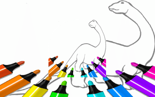 Dinosaur Coloring Pages Kids