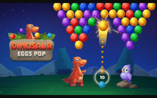 Dinosaur Eggs Pop game cover