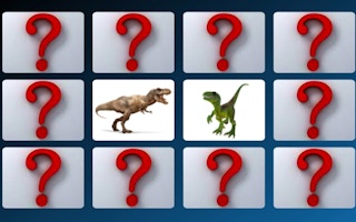 Dinosaur Memory game cover