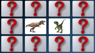Dinosaur Memory game cover