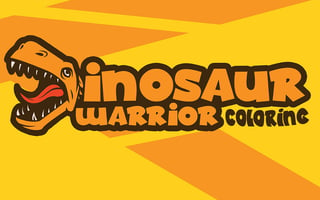 Dinosaur Warrior Coloring game cover