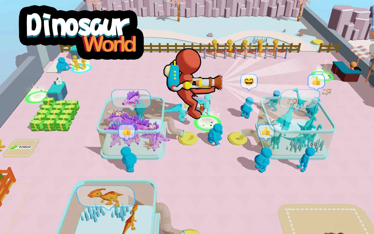 Play Dinosaur World — free online Management game