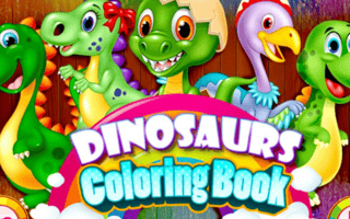 Dinosaurs Coloring Book game cover