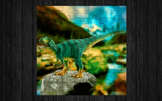 Dinosaurs Life Jigsaw game cover