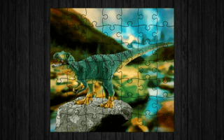 Dinosaurs Life Jigsaw game cover