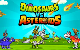 Mga Dinosaur vs Asteroids