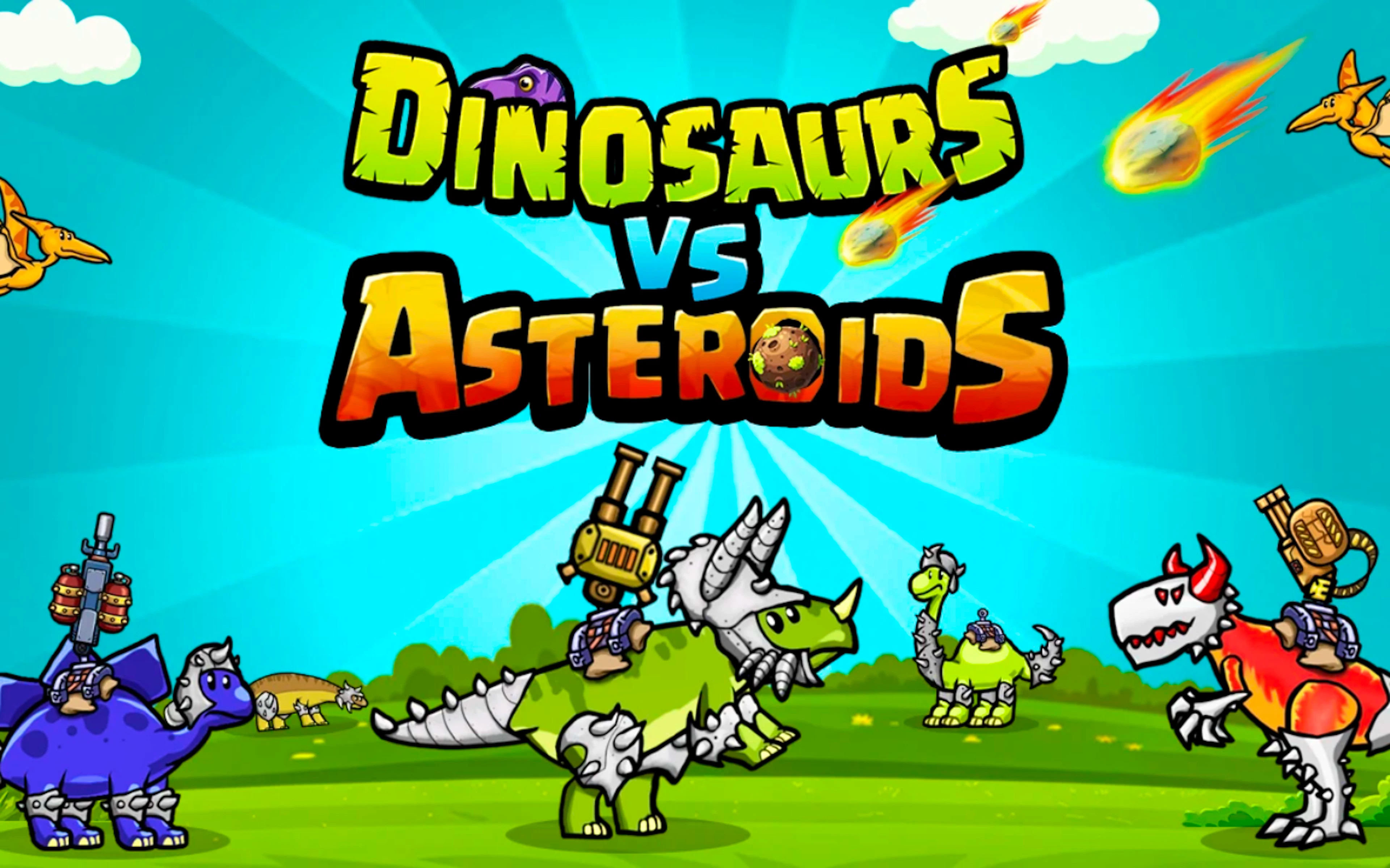 Dinosaurs vs Asteroids