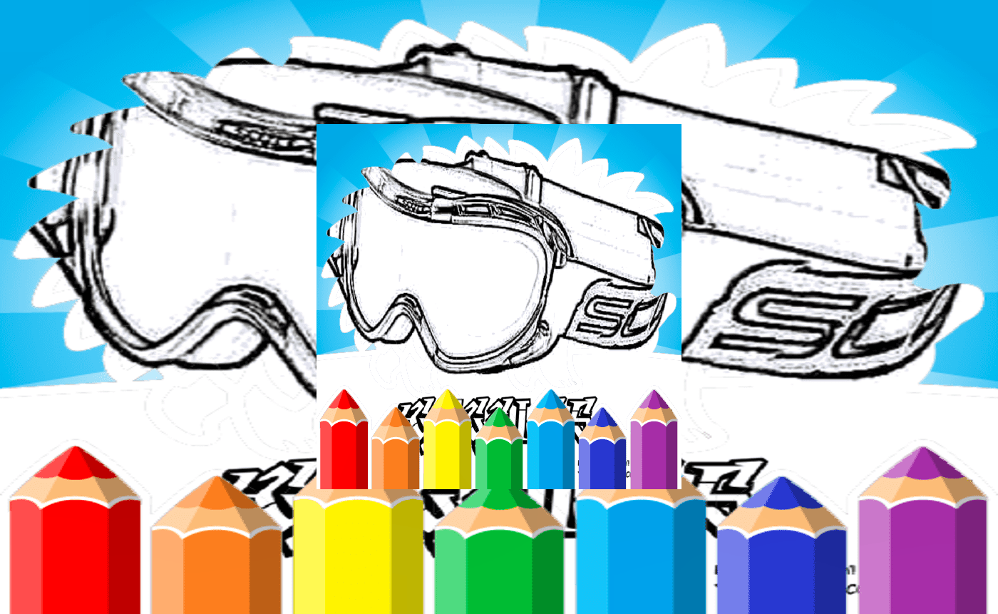 Dirt Bike Coloring Pages For Kids