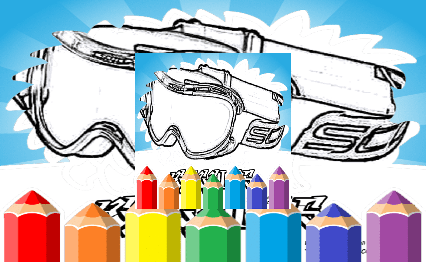 Dirt Bike Coloring Pages For Kids