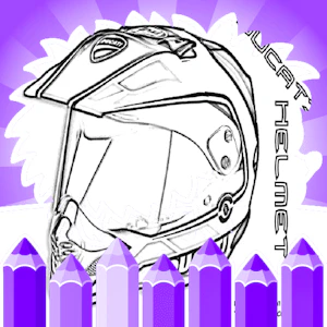 Dirt Bike Coloring Pages For Kids Thumbnail