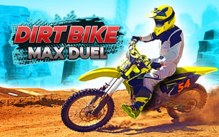 Dirt Bike Max Duel game cover