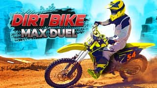Dirt Bike Max Duel game cover