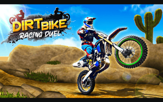 Dirt Bike Racing Duel game cover
