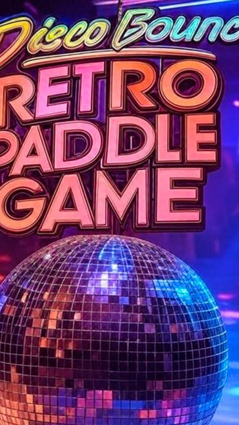Disco Bounce Retro Paddle Game