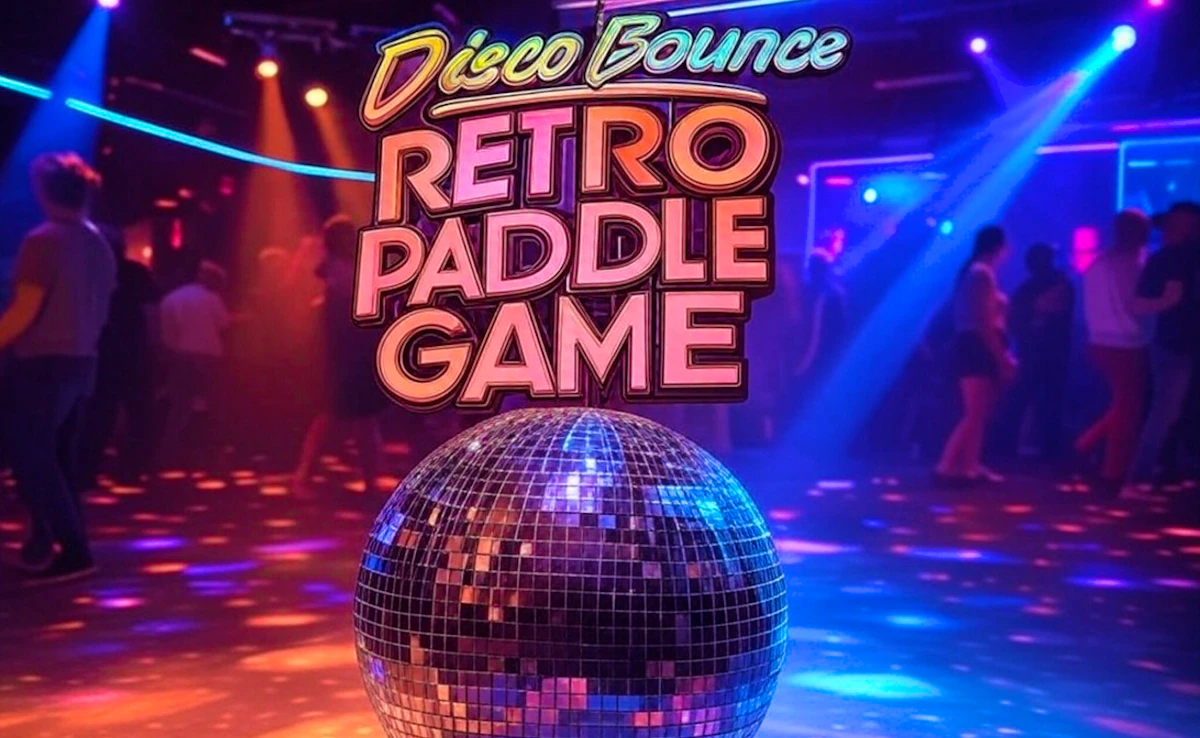 Play Disco Bounce Retro Paddle Game — free online Hyper Casual game