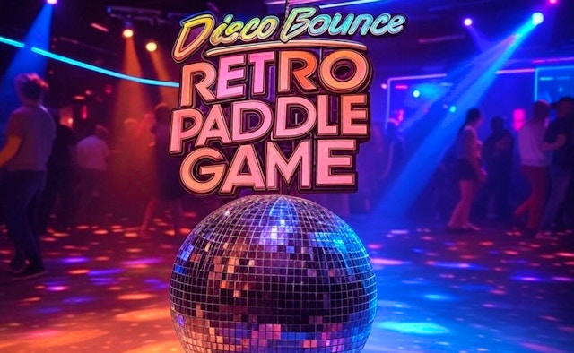 Disco Bounce Retro Paddle Game game