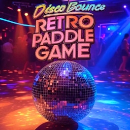 Disco Bounce Retro Paddle Game