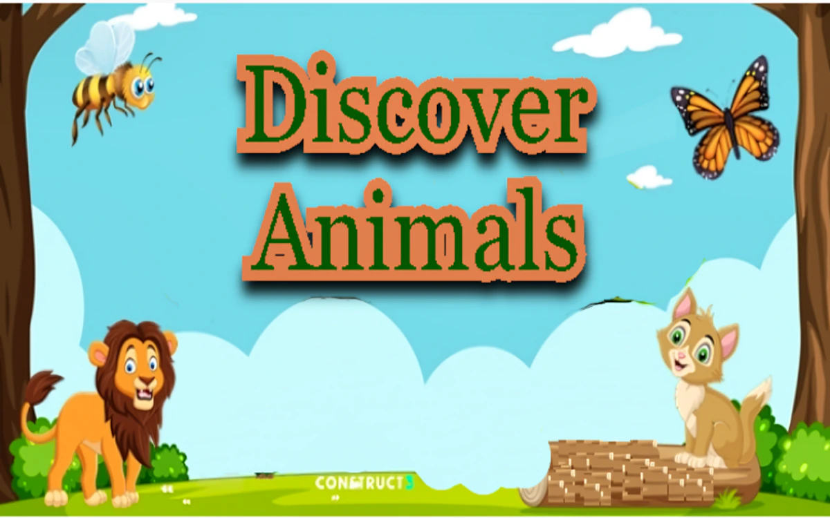 Play Discover Animals — free online Educational game