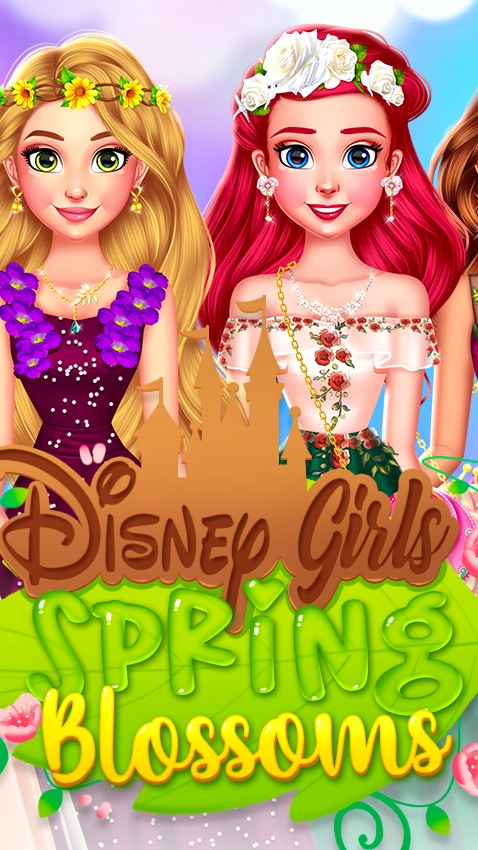Cover Image Princess Girls Spring Blossoms