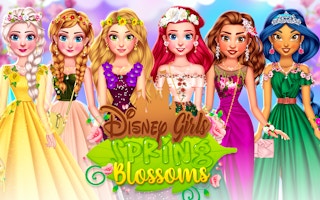 Princess Girls Spring Blossoms