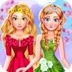 Princess Girls Spring Blossoms banner