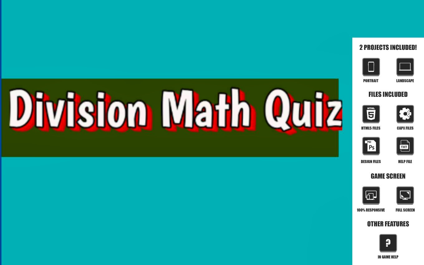 Division Math Quiz