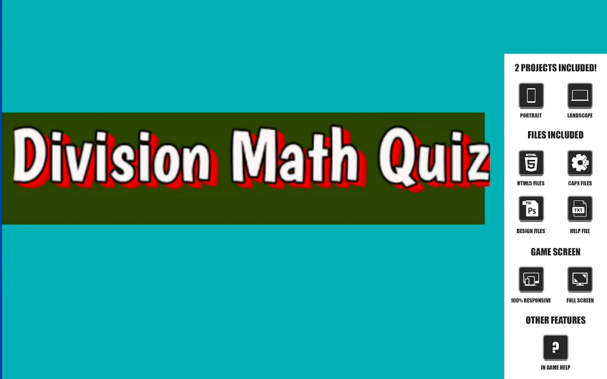Play Division Math Quiz — free online Math game