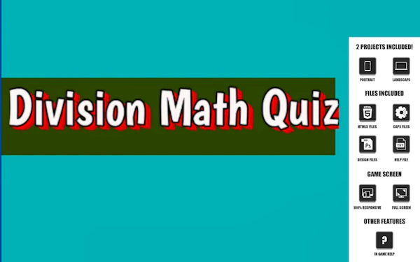 Division Math Quiz
