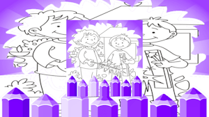 Image for Diwali Coloring Sheets For Kids