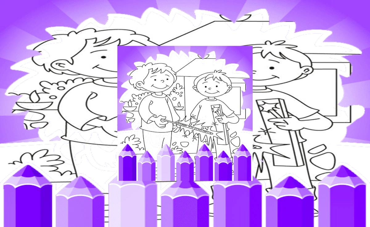 Play Diwali Coloring Sheets For Kids — free online Kids game