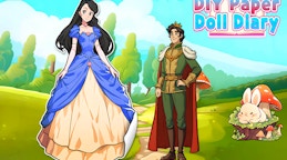 DIY Paper Doll Diary