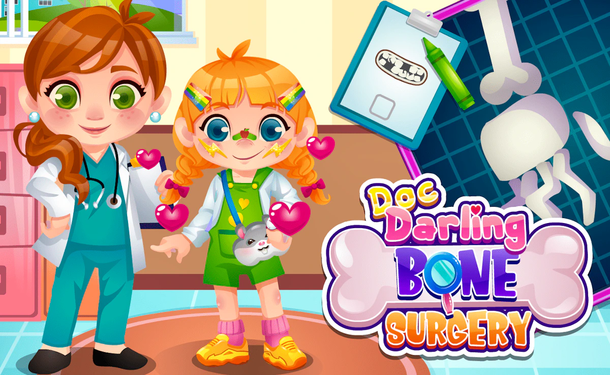 Play Doc Darling Bone Surgery — free online Kids game