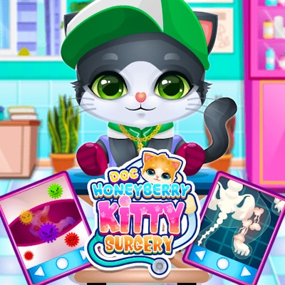 Doc HoneyBerry Kitty Surgery By Gamepix