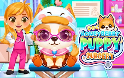 Doc Honeyberry Puppy Surgery 🕹️ Joue Maintenant sur GamePix