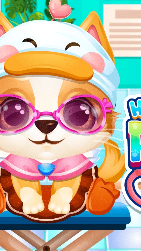 Doc HoneyBerry Puppy Surgery