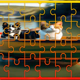 Dog and Cat Jigsaw Joyride