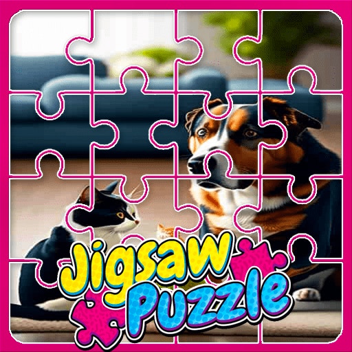 Dog and Cat Jigsaw Joyride