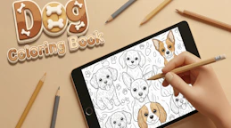 Dog Coloring Book