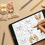 Dog Coloring Book