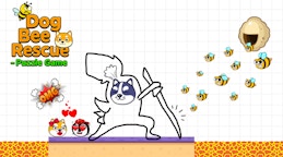 Dog Bee Rescue - Puzzle Game