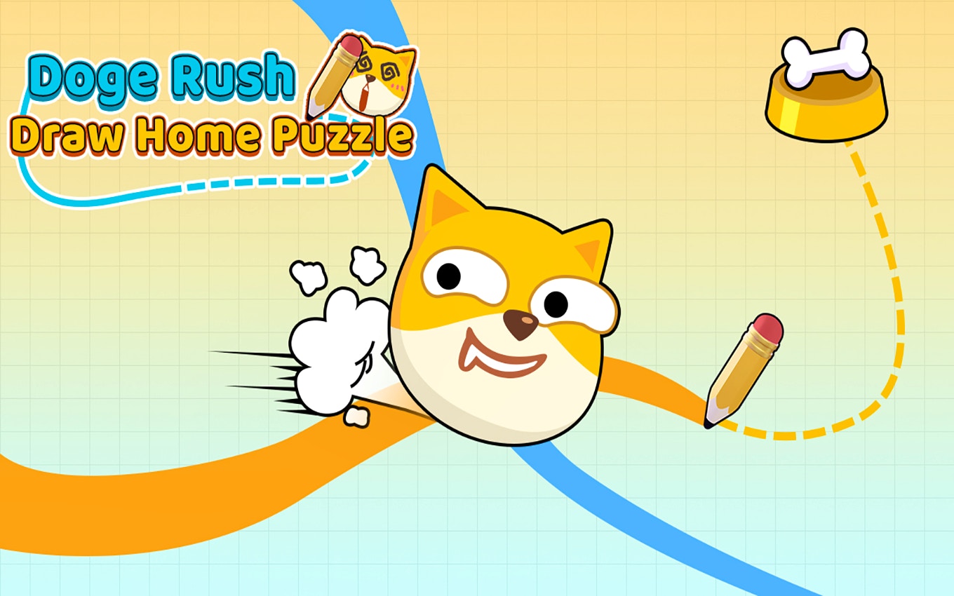 Doge Rush Draw Home Puzzle