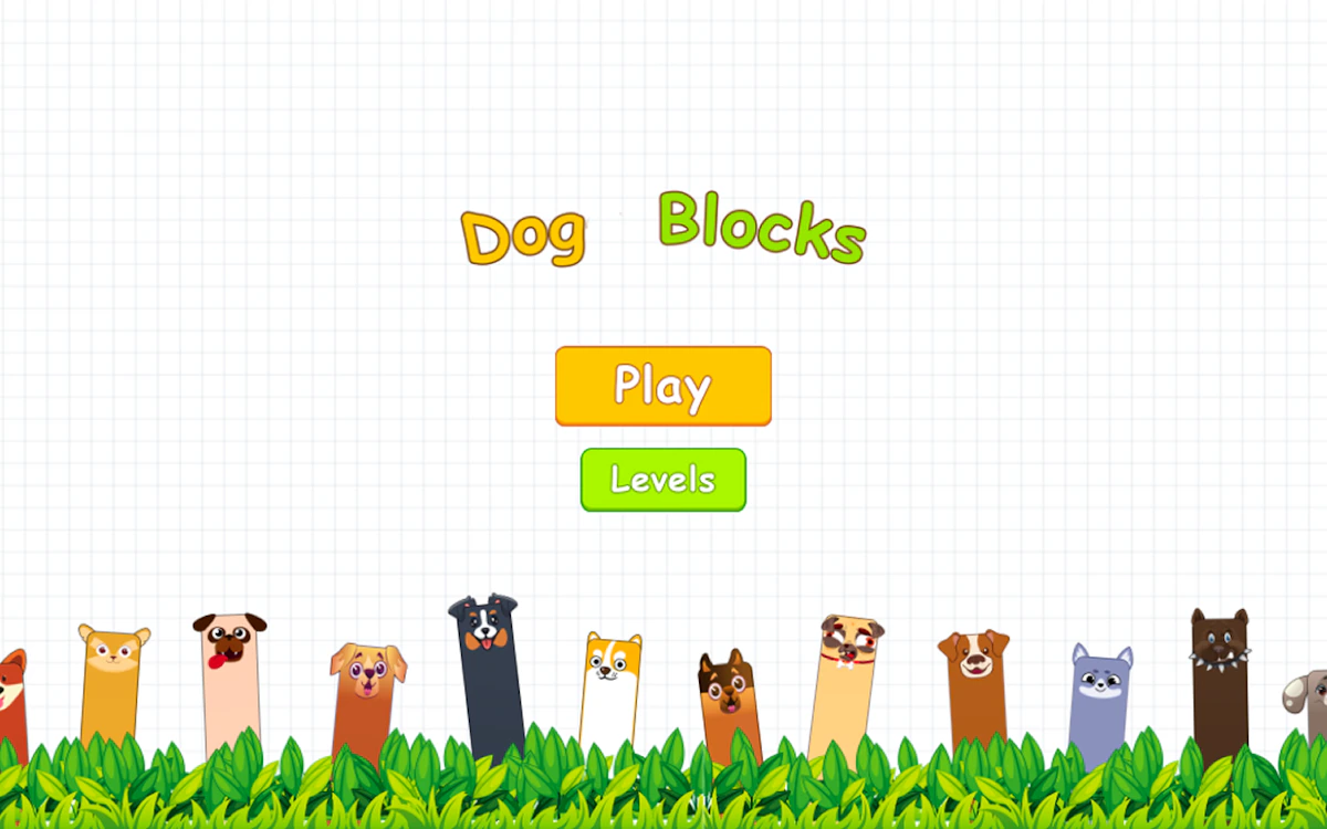 Play Dog Blocks — free online Puzzle game