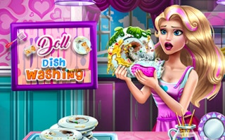 Doll Dish Washing